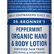 DR BRONNERS Organic Peppermint Lotion 236ml (PACK OF 1)