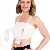 Simple Wishes X-Small/Large | Hands-Free Breast Pump Bra | Adjustable and Customizable Pumping Bra Fitting for Breastfeeding Pumps