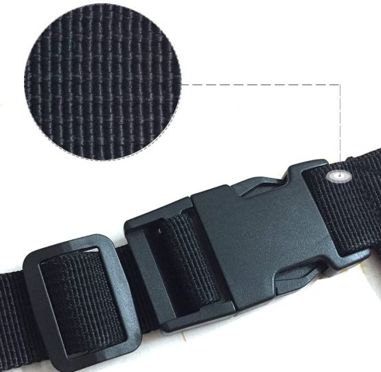 ZARPMA Baby Safety Belt with Guarding Pad,3 Point Safety Harness for Kid Infant Safe Strap for IKEA ANTILOP High Chair (Black) - Image 2
