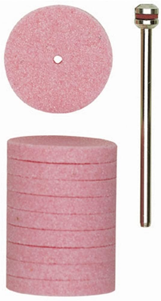 Proxxon 28302 Aluminum-Oxide 7/8-Inch Grinding Wheels, 10-Piece