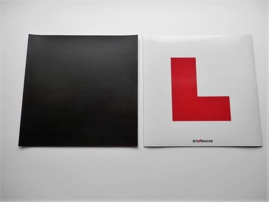 BITS4REASONS PROFESSIONAL GRADE PAIR OF HEAVY DUTY FULL SHEET MAGNETIC L PLATES USED ON OUR OWN DRIVING SCHOOL CARS… - Image 3