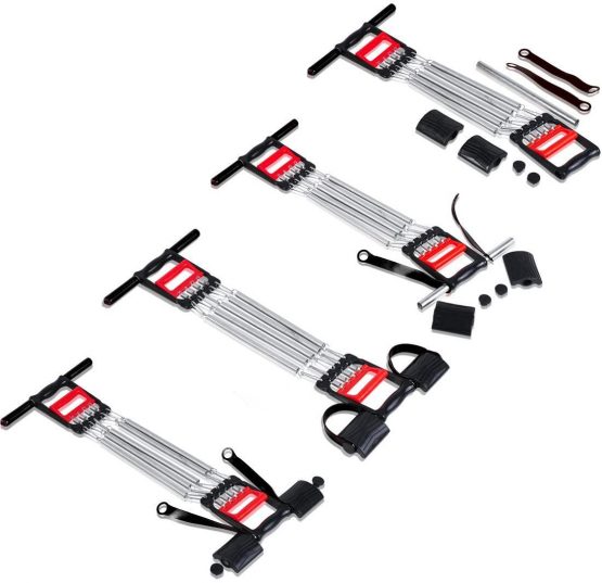Dometool 3 In 1 Pull-up Bars Home Fitness Equipment Spring Exerciser Chest Expander - Image 4