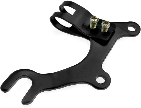 Black 20mm MTB Road Bike 160mm Disc Brake Bracket Frame Adaptor Mounting Holder