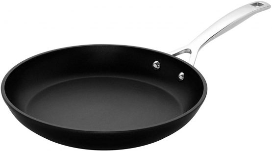Le Creuset Toughened Non-Stick Shallow Frying Pan, 26 cm, Black, 962030260