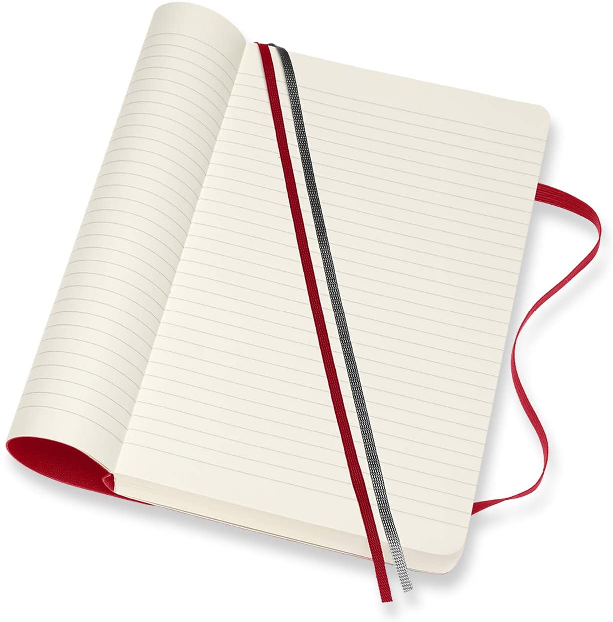 Moleskine, Classic Notebook Expanded, Ruled Notebook, Soft Cover and Elastic Closure, Size Large 13 x 21 cm - Image 4