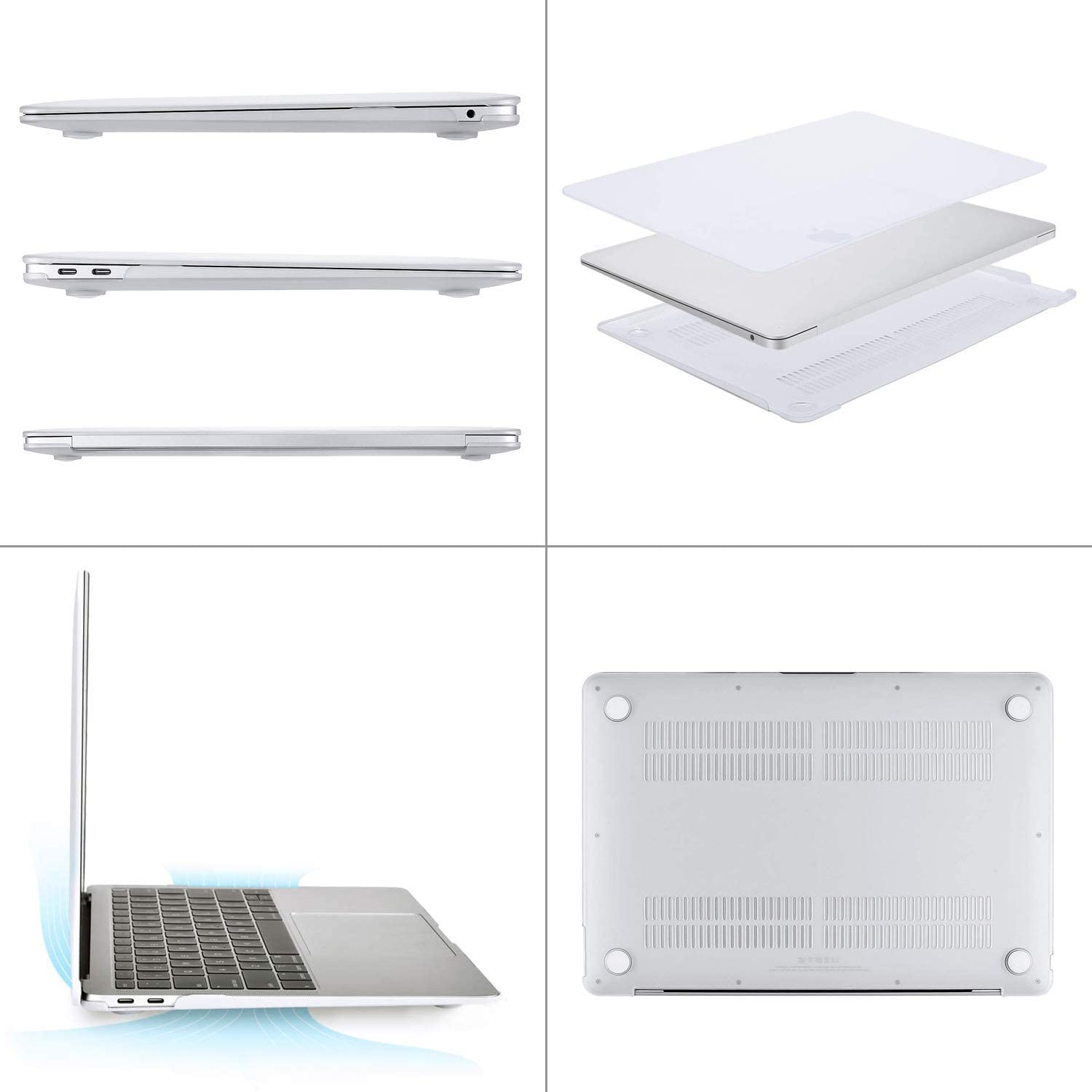 MOSISO Compatible with MacBook Air 13 inch Case M1 2021 2020 2019 2018 - Image 4