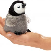 Folkmanis Baby Emperor Penguin Finger Puppet