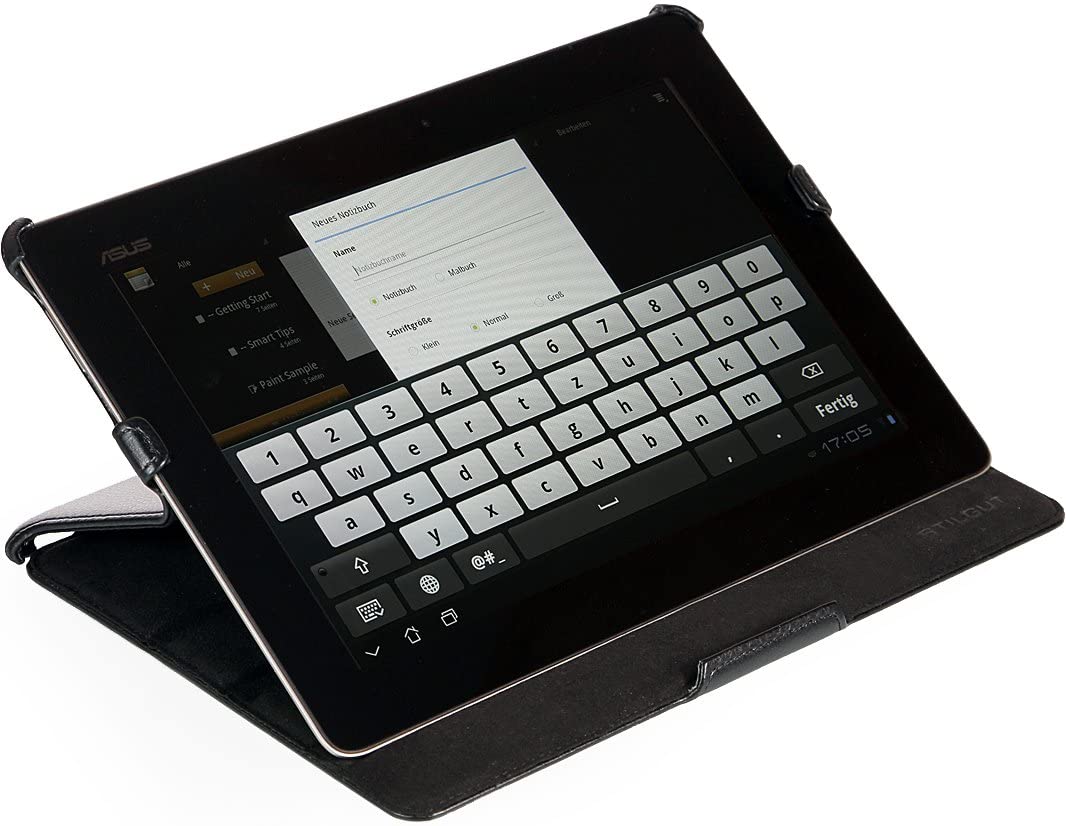 StilGut Ultra SlimCase Cover with Stand Function for Asus Transformer Pad TF700 TF700T Infintiy Black - Image 3