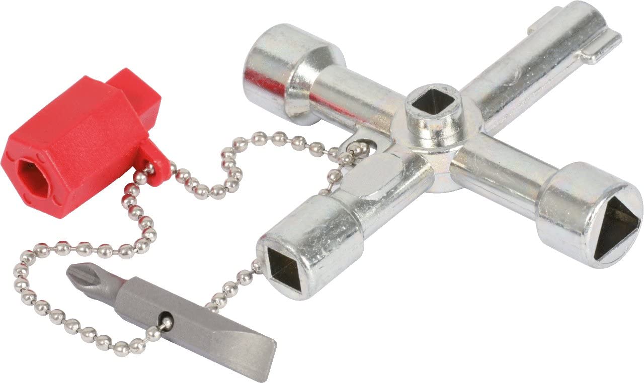 KS Tools 71mm Uni Enclosure Keys, Silver - Image 3
