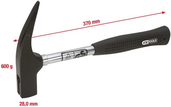 KS Tools 140.2002 Scabbling pick, magnetic, 600 g - Image 2