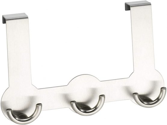 Wenko 4468040100 Door Hook Rabbet Upto 2 cm, 22.5 x 14 x 4.5 cm