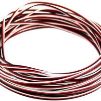 OliYin 50 feet 22AWG Servo Cable 3p Line For Futaba JR RC Servo Hobby Model Aircraft Model Wiring Wholesale Price 60 corex0.08mm