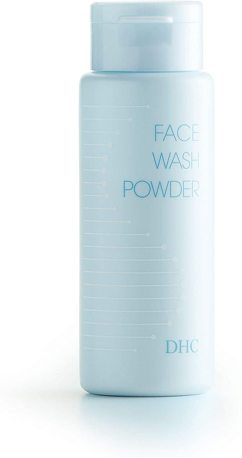 DHC Face Wash Powder, Facial Cleanser, Exfoliating, Moisturising, Colorant and Fragrance Free, Vegan, Travel Friendly