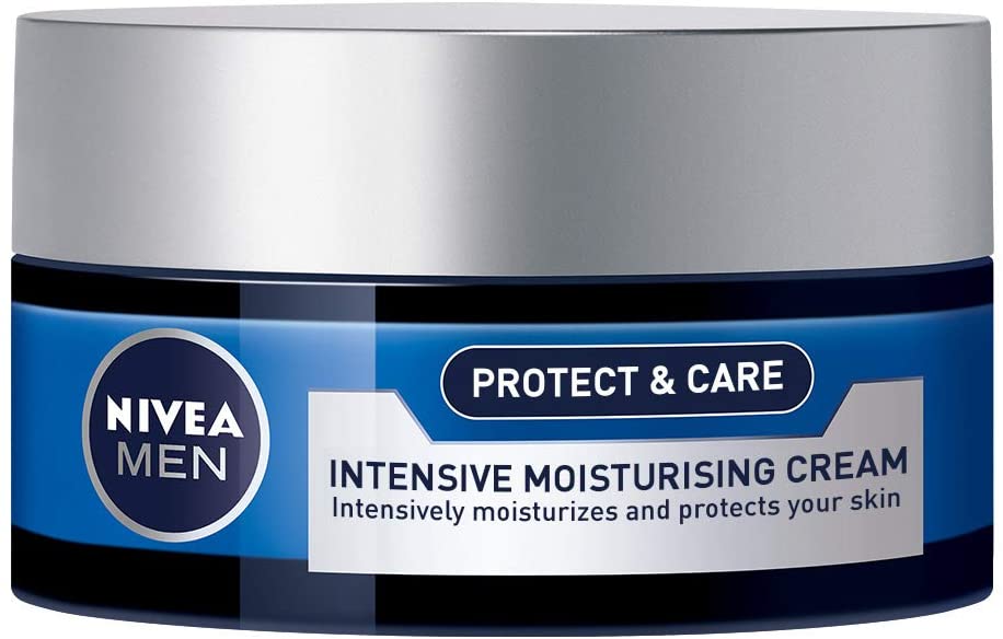 NIVEA MEN Intensive Moisturising Face Cream Protect & Care Pack of 3 (3 x 50 ml) - Image 3