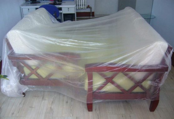 Frilioth® 6 Pack of Large Plastic Dust Sheets. PVC Surface and Furniture Cover for Builders Decorators DIY (Polythene, 3.6m x 2.7m) - Image 2