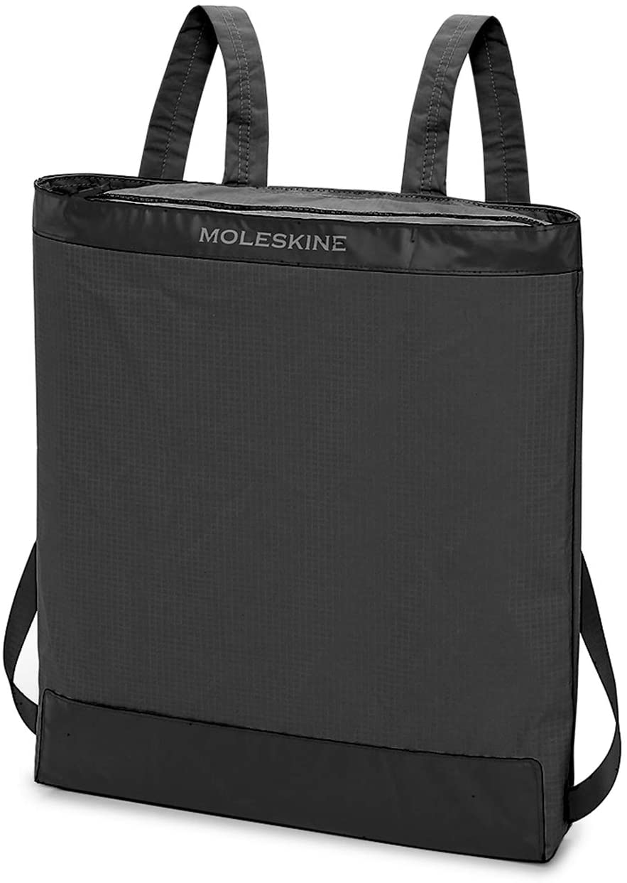 Moleskine Journey Packable Daypack Backpack Foldable and Foldable in Practical Bag, Pastel Grey