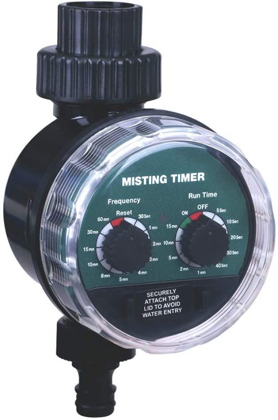 Garden Hose Water Tap Timer Automatic Misting Mode Watering Computer Electronic Irrigation System Controller with Ball Valve