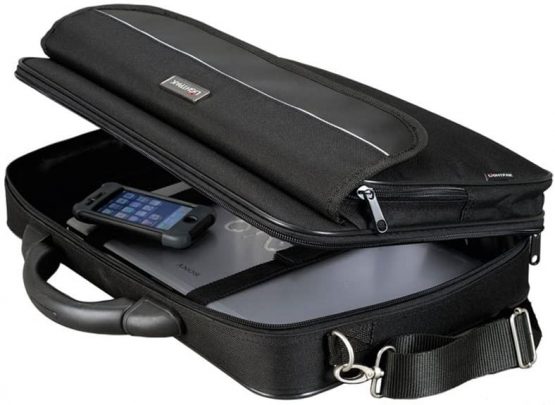 Lightpak - 46111 ELITE L - business laptop bag for 17 inch laptop, nylon, black - Image 3