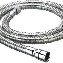 Bristan HOS 175CN02 C Cone to Nut Lrg Bore Shower Hose, Chrome, 1.75m