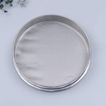 OUNONA Stainless Steel Herbal Pollen Hash Extractor Stackable Sifter 100 Micron Shaker