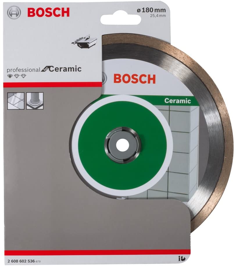 Bosch Professional 1x Diamond Cutting Disc Standard for Ceramic (for Stone Tile, Ceramic, diameter 180 x 25,40 x 1,6 x 7 mm - Image 2