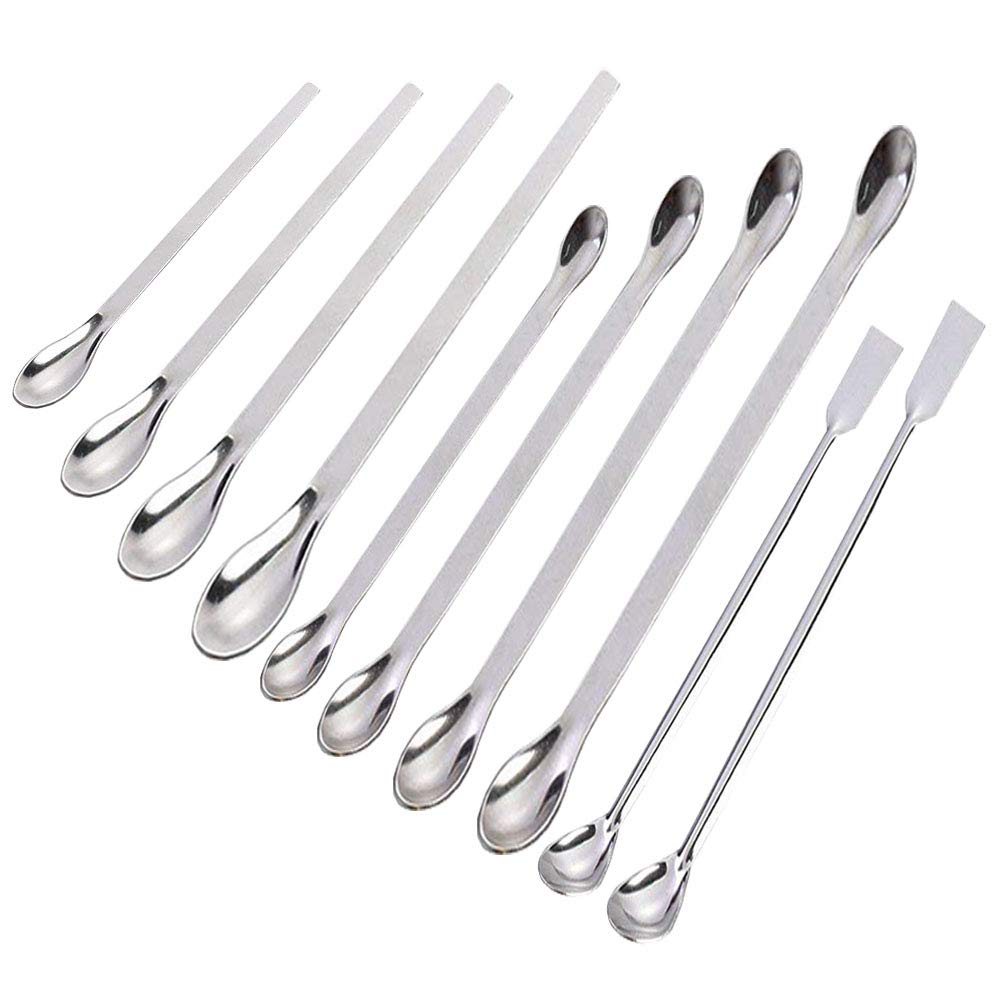 Stainless Steel Micro Spoon, Reagent Laboratory Sampling Spoon ...