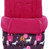 Cosatto Universal Footmuff – Cosy Toes, All Season Quilted Pushchair Liner, Washable (Unicorn Land)