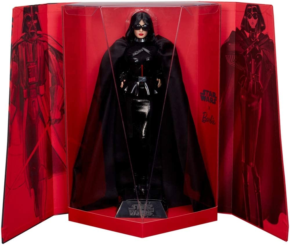 Star Wars Darth Vader x Barbie Doll, Black, 11.5 inch - Image 3