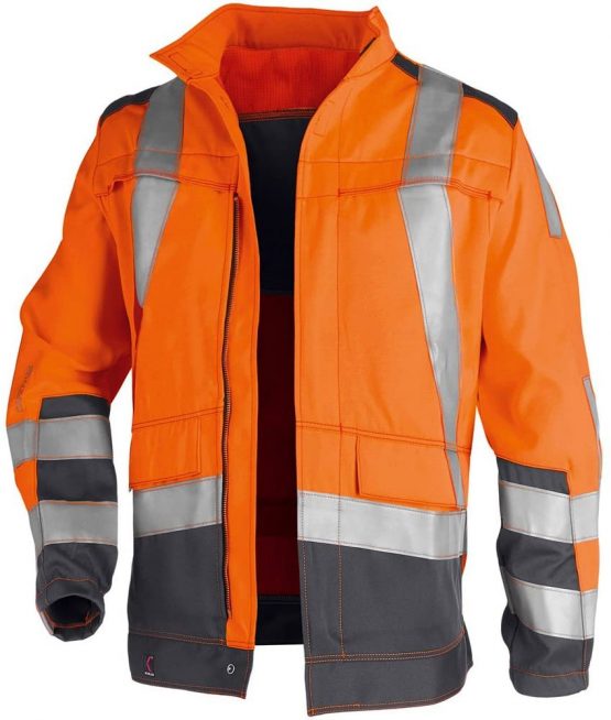 Kubler 17798420-3797-98 Jacket Psa Safety X Size 98 in Orange/Anthracite