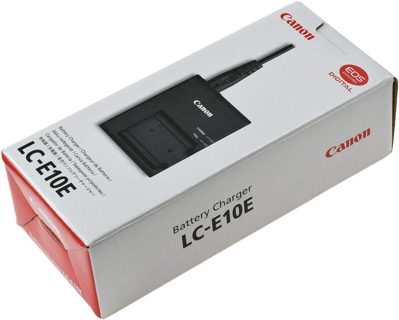 Canon 5110B003AA Battery Charger LC-E10E for EOS 1100D Battery LP-E10, Black - Image 3