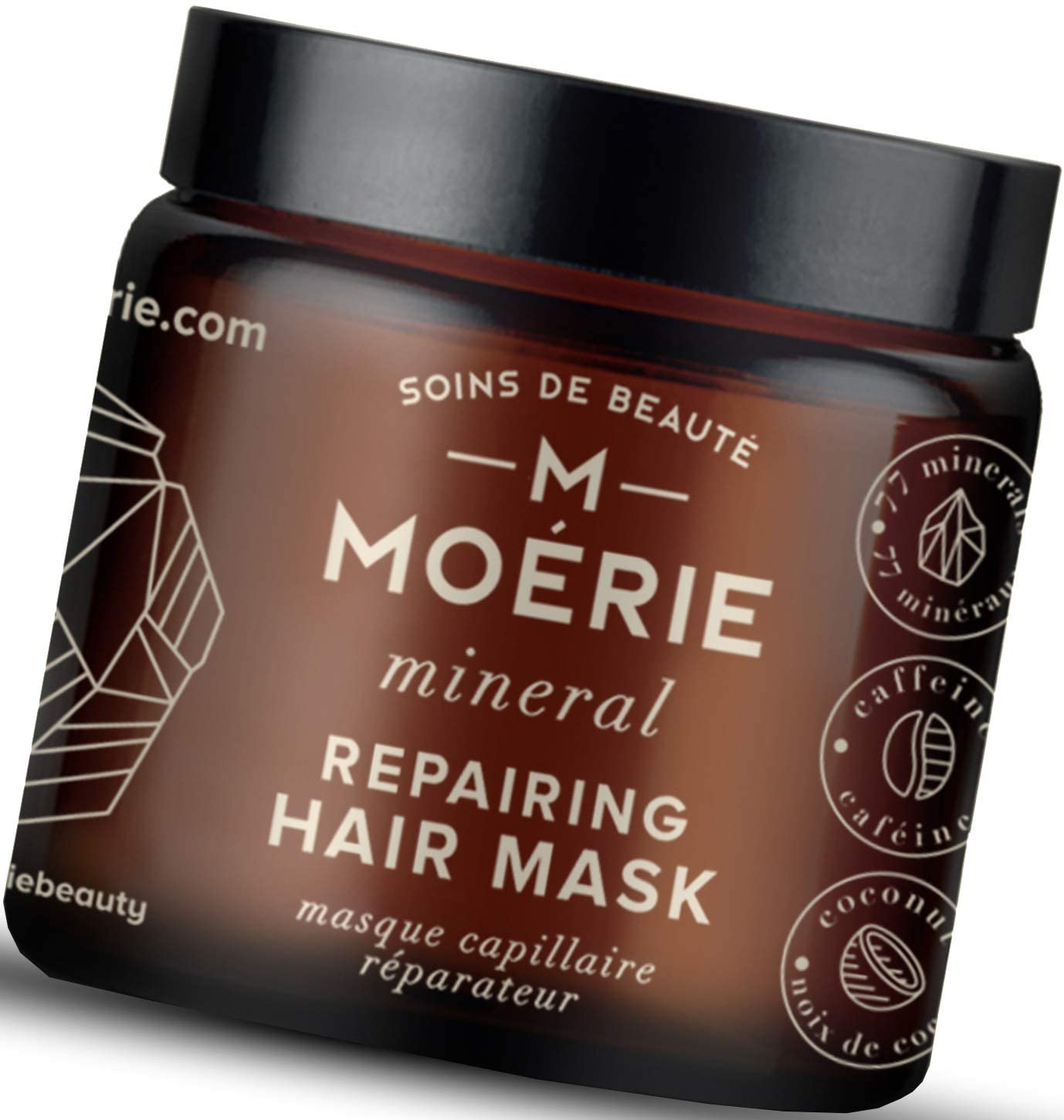 Moerie Mineral Shampoo And Conditioner Plus Hair Mask Pack, The Ultimate Hair Care Set, for Longer Thicker, Fuller Hair - Image 4