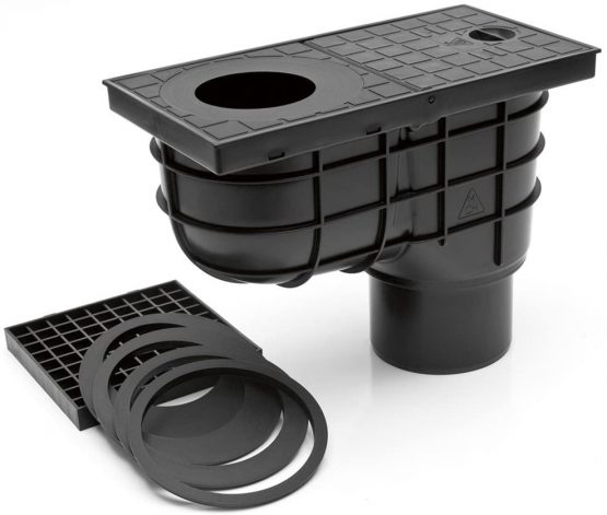 Rain Gutter Filter Outlet, DN-110, 325 A