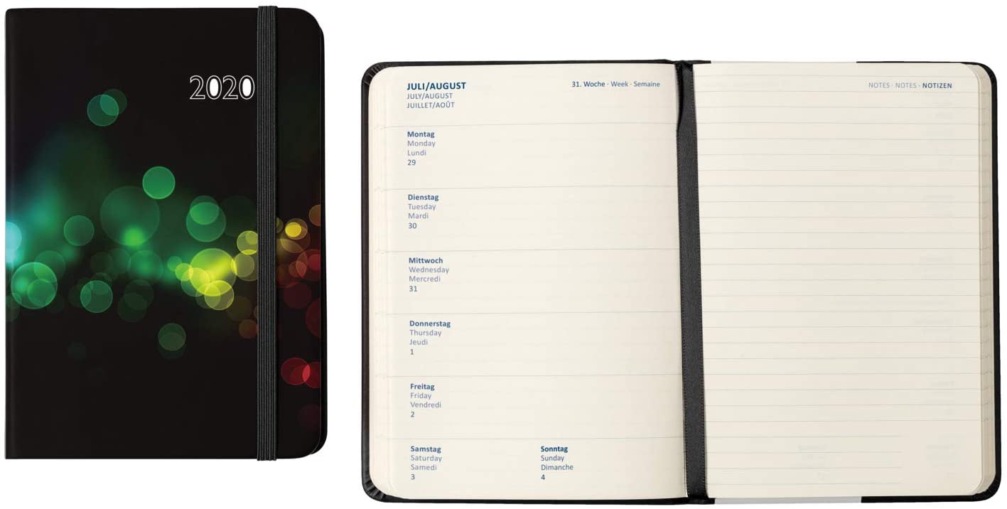 Idena 11412 Agenda 2020 A5 Galaxy Pack of 1 - Image 3