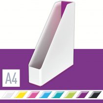Leitz WOW Magazine File Dual Colour, Purple
