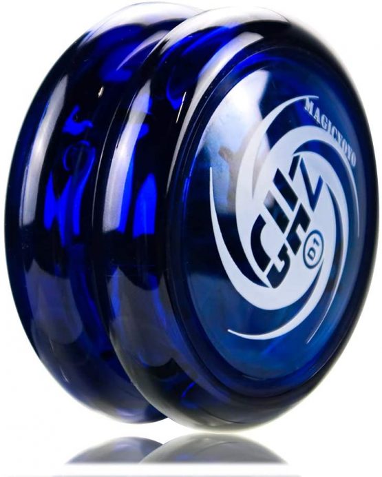 MAGICYOYO Responsive Yoyo D1 GHZ, Yoyo for Kids Yoyo Beginners Professional Yoyo Looping Yoyo with 5 Yoyo Replacement Strings + Yoyo Glove + Bag (Blue) - Image 3