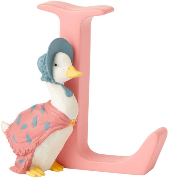 Beatrix Potter Alphabet Letter L Jemima Puddle Duck Figurine - Image 2
