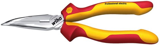 Wiha Z05020006 Needle Nose Pliers Professional Electric with Cutters, 160 mm