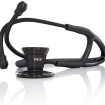 MDF ProCardial Cardiology Stethoscope, Adult, Dual Head, Free-Parts-for-Life, MDF797 (Black (NoirNoir), Titanium)