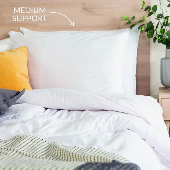 Snuggledown Pillow, Polyester, White, Full - Image 3