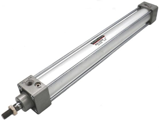 Heschen Pneumatic Standard Cylinder SC 32-400 PT1/8 port 32mm(1 1/4 inch) Bore 400mm(16 inch) Stroke Single Rod Double Action