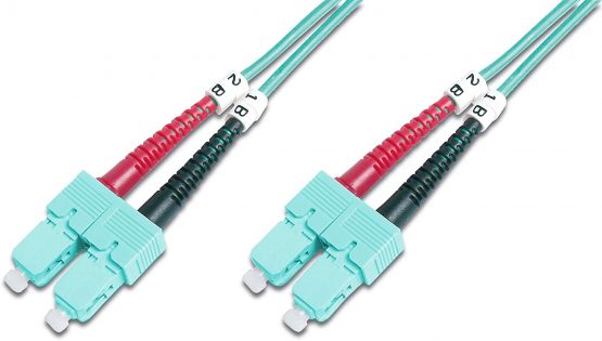 Digitus LWL Patch Cable SC to SC multimode duplex 50/125 m LÃ ¤ nge Klasse OM3