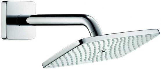 hansgrohe Raindance E 250 Air overhead shower with 240 mm shower arm, chrome 27370000