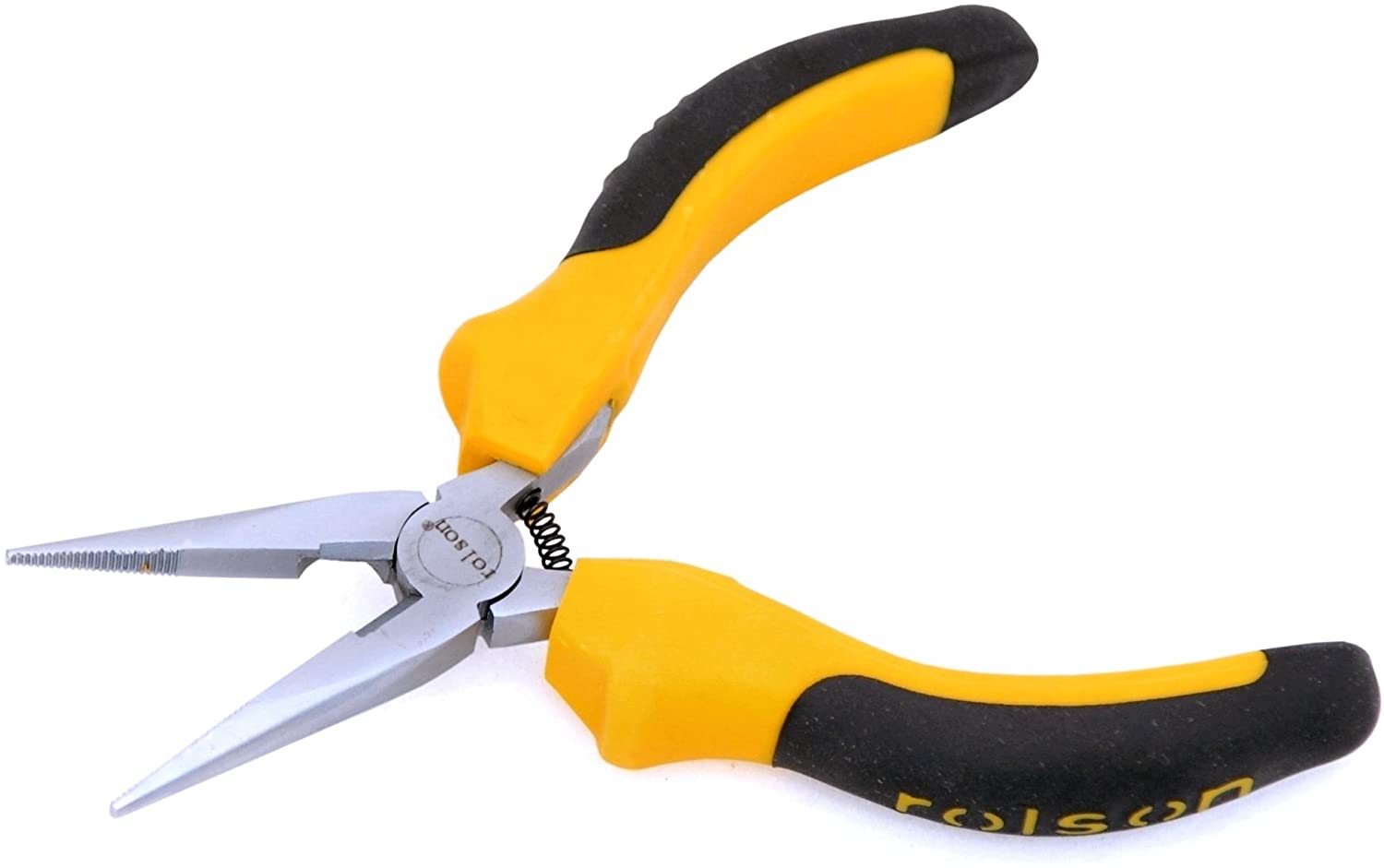 Rolson 21012 Mini Long Nose Pliers, Yellow