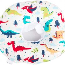 Amasawa Pet Protective Collar, Soft Edge Circle Pet Protection Collar Anti bite Safty Collar Recovery Collar for Cat Puppies Pet Anti-Bite Lick Surgery Wound Healing (Dinosaur)
