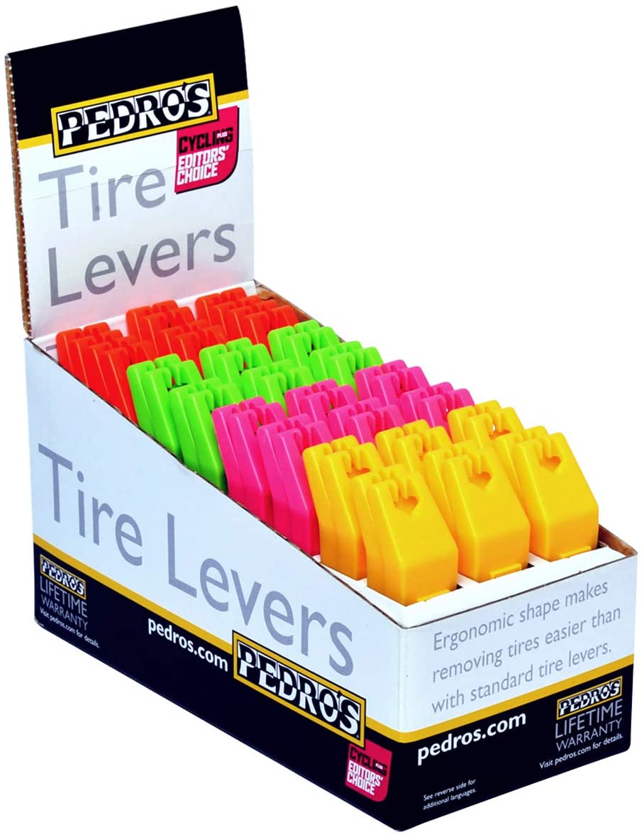 Pedro's TIRE LEVERS 24 PACK 4 COL PR, Mixed