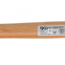 BGS 1969 | Rubber Mallet | Hickory Handle | black/white Head Ø 63 mm