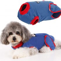 Rantow After Surgery Dog Recovery Suit Female/Male E Collar Alternative Dog Suit Medical Pet Puppy Wear - Protects Wounds Bandages, Aids Hot Spots and Anti Anxiety (XS)