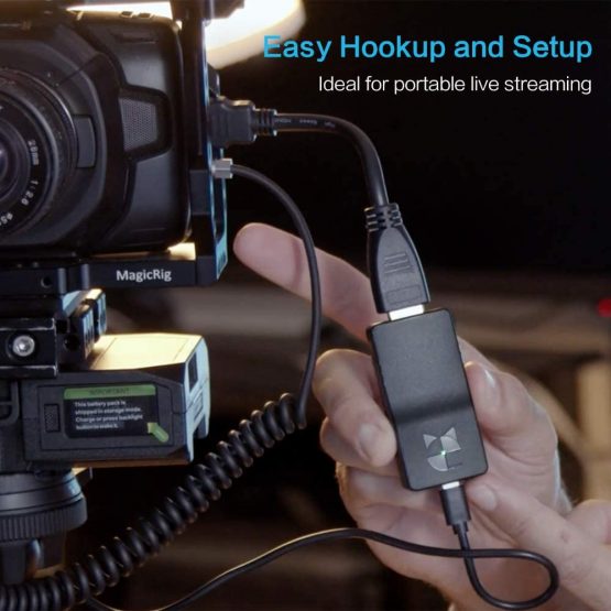 DDMALL Wireless H.265 H.264 HDMI Video Encoder, Portable Size, RTMP RTMPS RTSP Encoder, USB-Powered, The Most Portable Wireless Live Streaming Encoder for YouTube, Ustream, Twitch, Wowza and More - Image 4