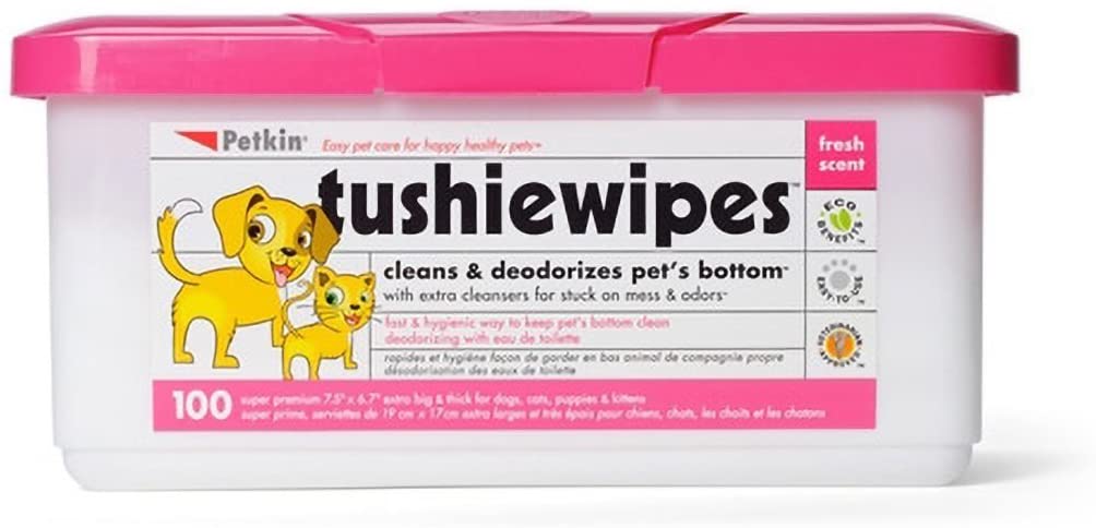 Hygiene Range Tushie Wipe (Set of 100), 100 count (Pack of 1)