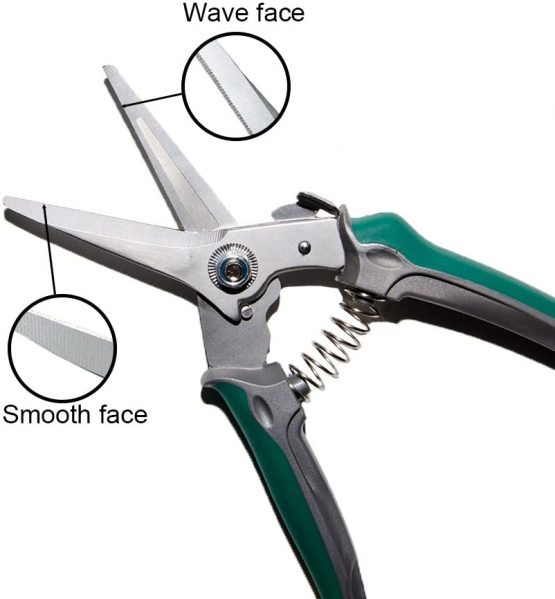 YONGZHAO Footrot Shears Goat and Sheep Pig Alpaca Hoof Trimmers Floral Trimming Shear with Serrated Blades 8-Inch - Image 4